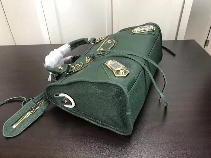 BALENCIAG巴黎世家 經典機車 原版山羊皮 包邊五金款 手提肩背斜挎包  BL1435